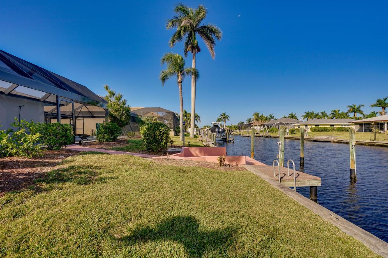 Waterfront Cape Coral Home With Private Pool! Exteriör bild