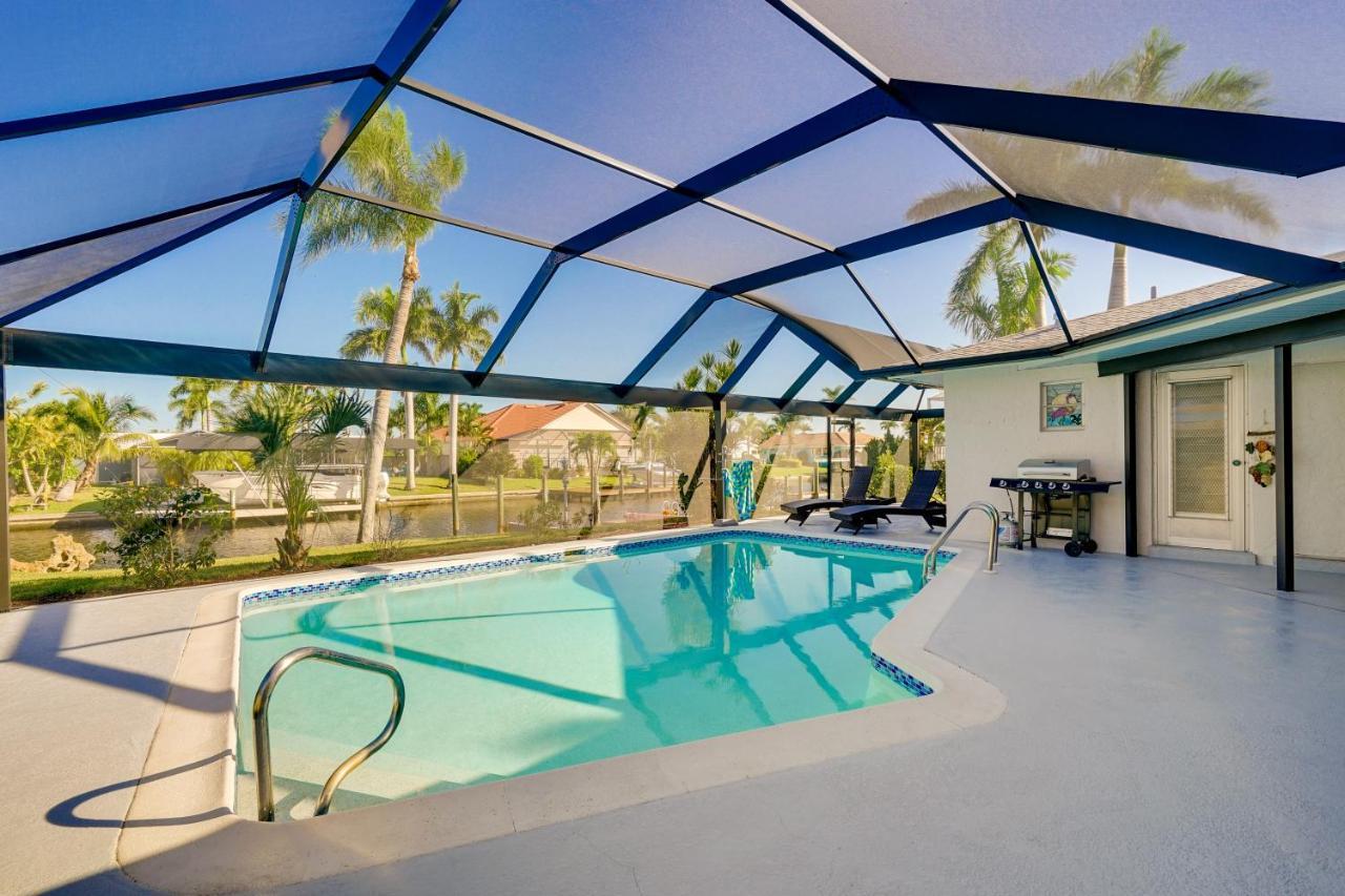 Waterfront Cape Coral Home With Private Pool! Exteriör bild